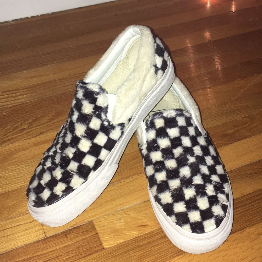 Faux Fur Sherpa Vans